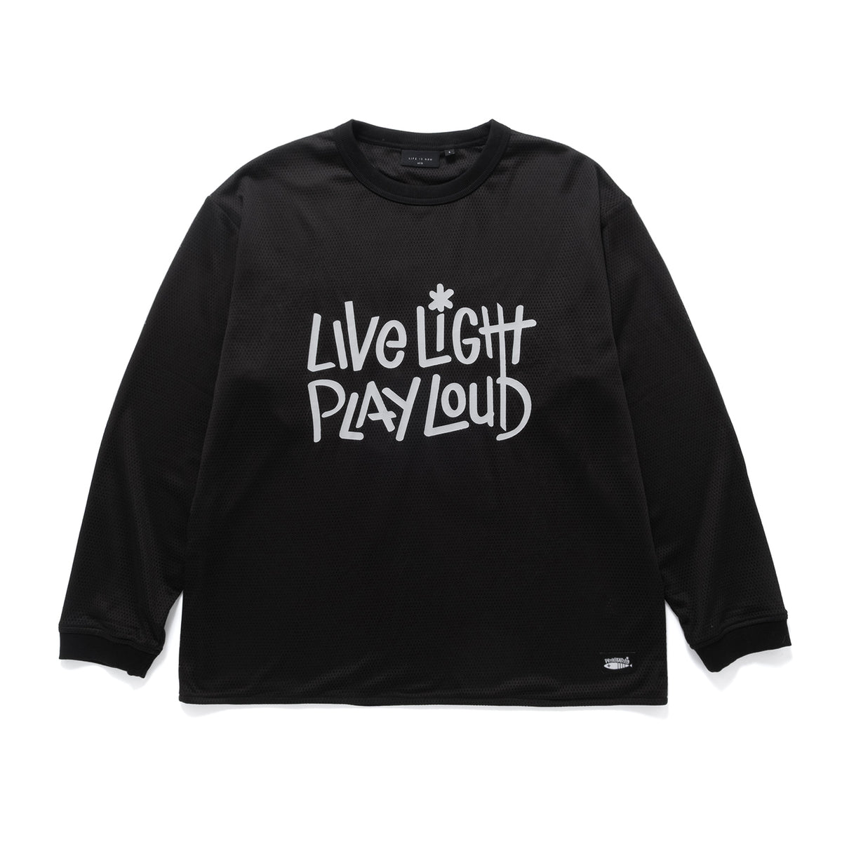 PROJECT AD-LIB Live Light Play Loud Mesh Jersey Black – PROJECT 4