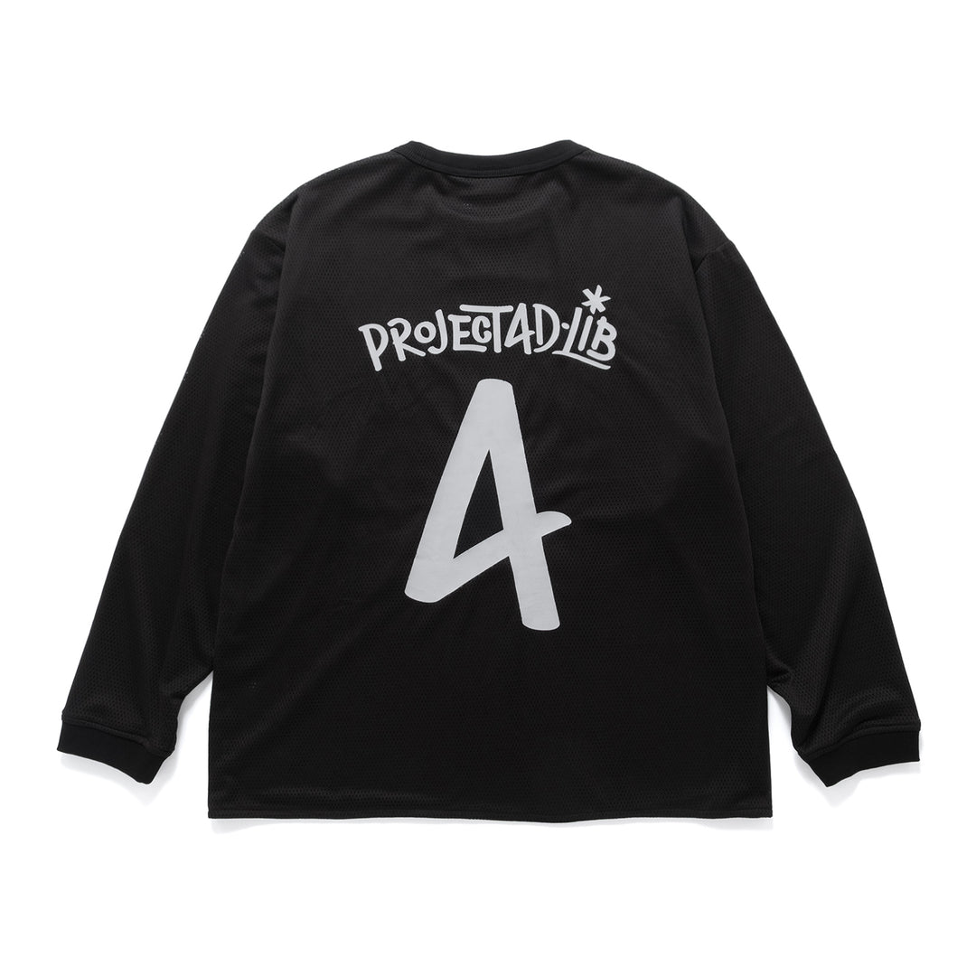 PROJECT AD-LIB Live Light Play Loud Mesh Jersey Black – PROJECT 4